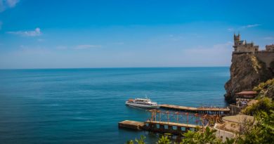 Локация во время экскурсии: Ласточкино гнездо
